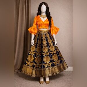 Stunning Traditional Indian Lehenga Choli(top)